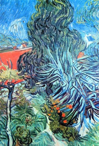 art oil painting reproduction of  Van Gogh The Garden Of Dr. Gachet museum quality handmade