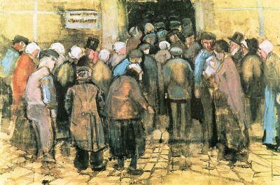 art oil painting reproduction of  Van Gogh The National Lottery museum quality handmade