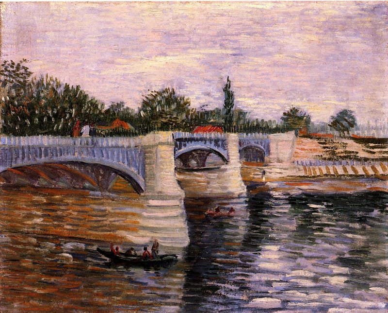 Van Gogh The Seine With The Pont De La Grande Jette museum quality