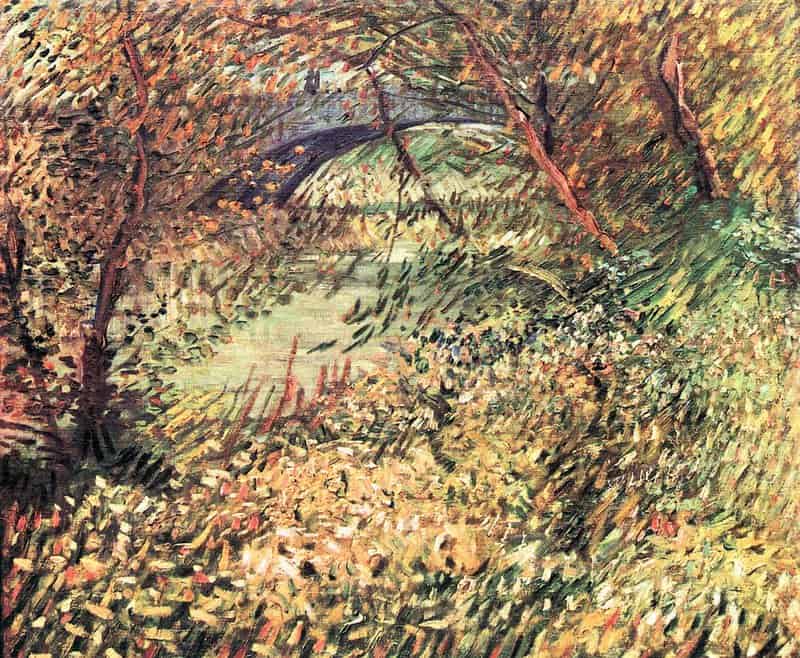Van Gogh The Shores In The Spring At The Pont De Clichy museum quality