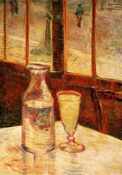 art oil painting reproduction of  Van Gogh The Still Life With Absinthe museum quality handmade