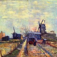 Van Gogh Vegetable Gardens On The Montmartre