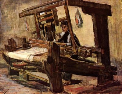 art oil painting reproduction of  Van Gogh Weaver2 museum quality handmade