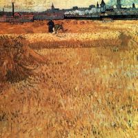 Van Gogh Wheat Field With A View Of Arles