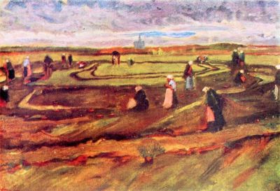 art oil painting reproduction of  Van Gogh Workers museum quality handmade