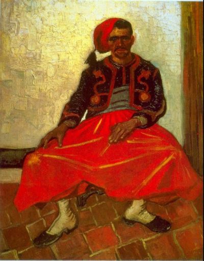 art oil painting reproduction of  Van Gogh Zouave museum quality handmade
