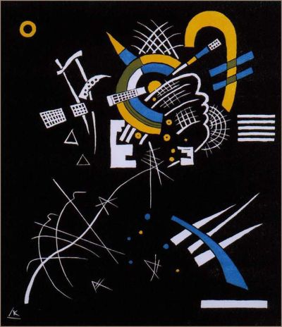 art oil painting reproduction of  Vasily Kandinsky Small Worlds Vii museum quality handmade