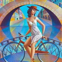 Kurasov - Venetian Walkway By Georgy Kurasov artwork on canvas