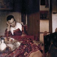 Vermeer A Maid Asleep