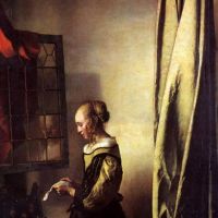 Vermeer Girl Reading A Letter At An Open Window