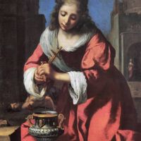 Vermeer Saint Praxedis