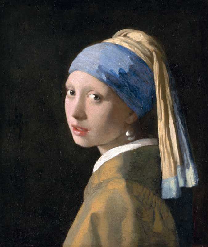 Vermeer The Girl With A Pearl Earring - Original museum quality