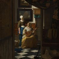 Vermeer The Love Letter