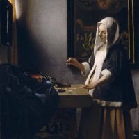 Vermeer Woman Holding A Balance