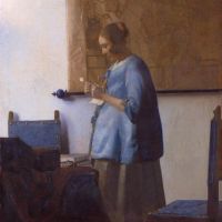 Vermeer Woman Reading A Letter