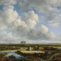 View Of Haarlem - Landscape By Jacob Van Ruisdael