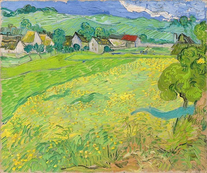Vincent Van Gogh Les Vessenots A Auvers Auvers-sur-oise 1890 museum quality