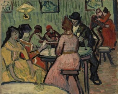 art oil painting reproduction of  Vincent Van Gogh The Brothel Le Lupanar 1888 museum quality handmade