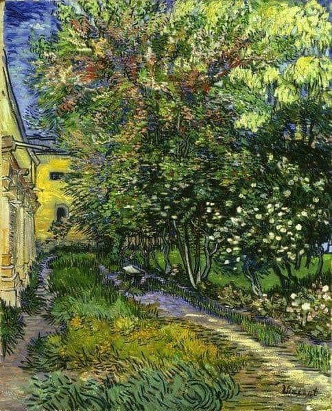 Vincent Van Gogh The Garden Of Saint-paul Hospital Saint-remy May 1889 museum quality
