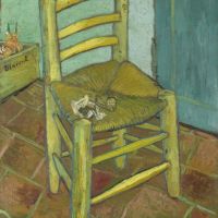 Vincent Van Gogh Van Gogh S Chair Hand Painted Reproduction