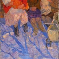 Vladimir Nikolayevich Gavrilov Young Mothers 1970