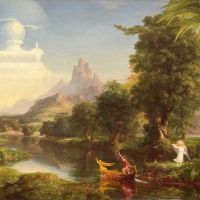 Voyage Of Life - Youth - Landscape By Thomas Cole