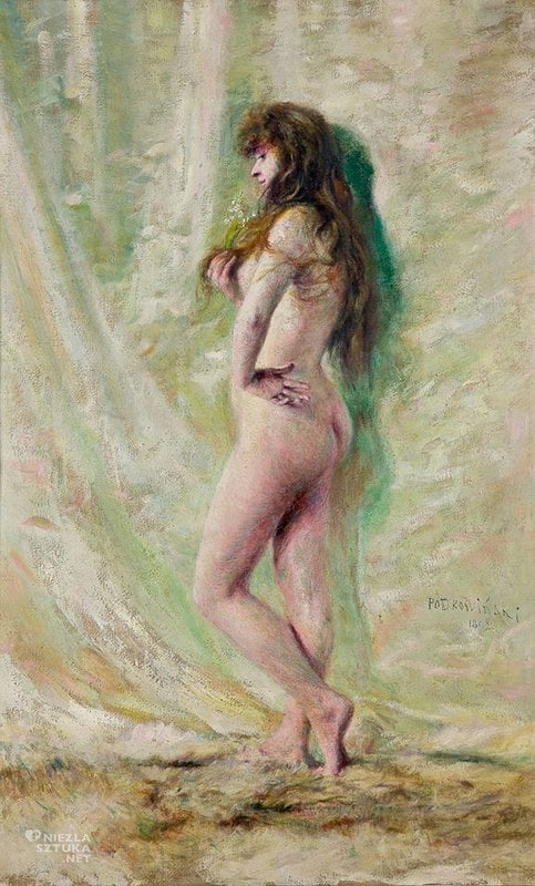 W Adys Aw Podkowi Ski Lily Of The Valley - 1892 museum quality