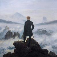 Wanderer Above The Sea Of Fog - Landscape By Caspar David Friedrich