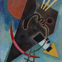 Wasily Kandinsky Pointed And Round Spitz Und Rund 1925
