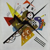 Wassily Kandinsky Auf Weiss Ii Sur Blanc Ii 1923