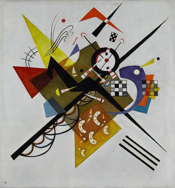 Wassily Kandinsky Auf Weiss Ii Sur Blanc Ii 1923 museum quality