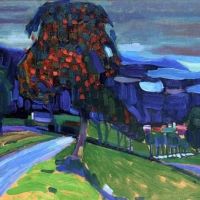 Wassily Kandinsky Autumn In Murnau 1908