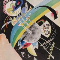 Wassily Kandinsky Circles On Black 1921
