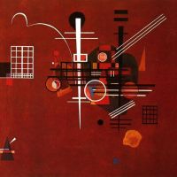 Wassily Kandinsky Dull Red 1927
