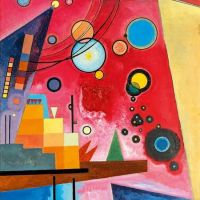 Wassily Kandinsky Heavy Red 1924