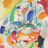 Wassily Kandinsky Improvisation 31 - Sea Battle - 1913
