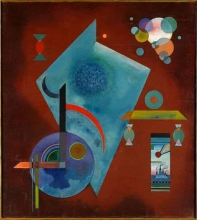 art oil painting reproduction of  Wassily Kandinsky Locker-fest 1926 museum quality handmade