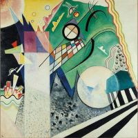 Wassily Kandinsky Open Green - 1923
