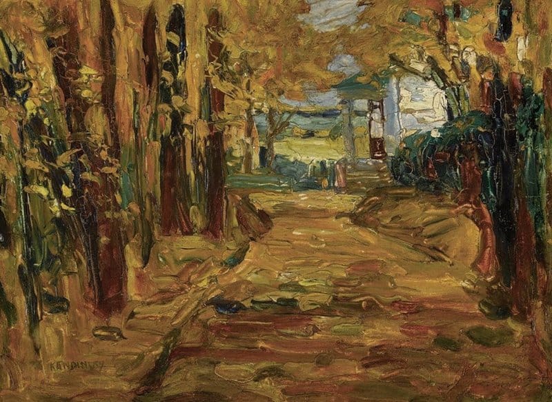 Wassily Kandinsky Park Von St. Cloud - Herbst I 1906 museum quality