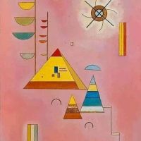 Wassily Kandinsky Pink Sweet N. 481 1929