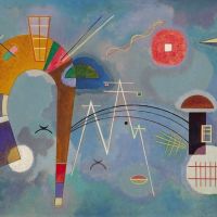 Wassily Kandinsky Rund Und Spitz - Curved And Pointed - 1930