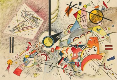 art oil painting reproduction of  Wassily Kandinsky Untitled 1923 museum quality handmade