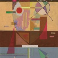 Wassily Kandinsky Zersetzte Spannung Disintegrated Tension C.1930