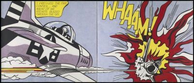 art oil painting reproduction of  Lichtenstein - Whaam By Roy Lichtenstein museum quality handmade