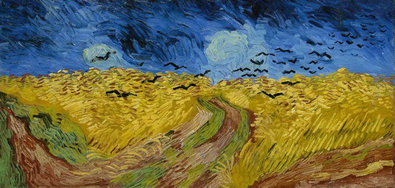 Wheatfield With Crows - Landscape By Vincent Van Gogh museum quality