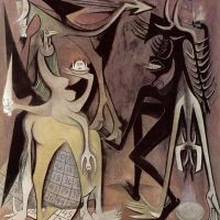 Wifredo Lam B Lial Emperor Of The Flies 1948