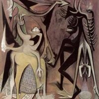 Wifredo Lam B Lial Emperor Of The Flies 1948 Hand Painted Reproduction