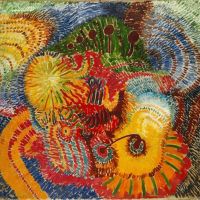 Wilhelm Morgner Composition - Radiant Landscape 1912