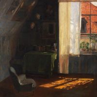 Wilhelm Roegge In Atelier 1900-10