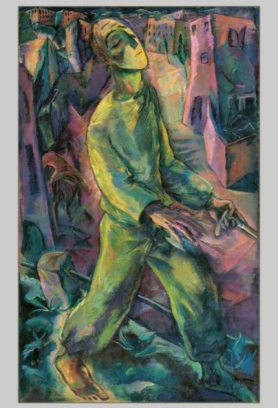 art oil painting reproduction of  Willi Geiger The Blind 1919 museum quality handmade